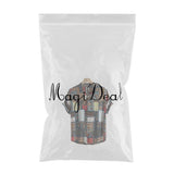 Maxbell Mens Shirts Button Up Shirts Polyester Cotton for Sun Beach Party L
