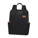 Maxbell Women Men Laptop Backpack Stylish College School Business Backpacks Black