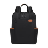 Maxbell Women Men Laptop Backpack Stylish College School Business Backpacks Black