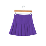 Maxbell Pleated Skirt Activewear Athletic Skorts High Waisted Deep Purple S