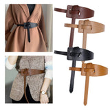 Maxbell Women's Leather Belt Dress Belts for women Coat Belt Fits Waist as described