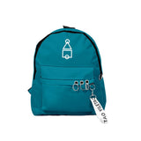 Maxbell 1x Korean Squid Game Backpack Bag Sport Bag Casual School Bag for Boy Girl Blue Multi-shape