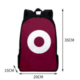 Maxbell Tv Korean Squid Game Backpack Bag Sport Bag Casual School Bag for Boy Girl Round
