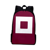 Maxbell Tv Korean Squid Game Backpack Bag Sport Bag Casual School Bag for Boy Girl Square
