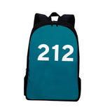 Maxbell Tv Korean Squid Game Backpack Bag Sport Bag Casual School Bag for Boy Girl 212