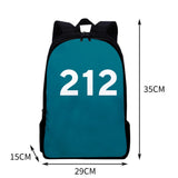 Maxbell Tv Korean Squid Game Backpack Bag Sport Bag Casual School Bag for Boy Girl 212