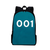Maxbell Tv Korean Squid Game Backpack Bag Sport Bag Casual School Bag for Boy Girl 001