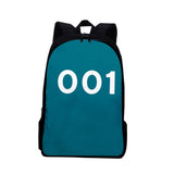 Maxbell Tv Korean Squid Game Backpack Bag Sport Bag Casual School Bag for Boy Girl 001