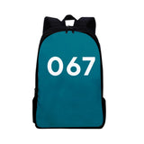 Maxbell Tv Korean Squid Game Backpack Bag Sport Bag Casual School Bag for Boy Girl 067