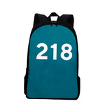 Maxbell Tv Korean Squid Game Backpack Bag Sport Bag Casual School Bag for Boy Girl 218