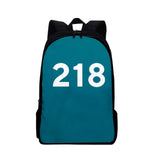 Maxbell Tv Korean Squid Game Backpack Bag Sport Bag Casual School Bag for Boy Girl 218