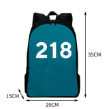 Maxbell Tv Korean Squid Game Backpack Bag Sport Bag Casual School Bag for Boy Girl 218