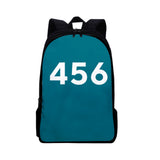 Maxbell Tv Korean Squid Game Backpack Bag Sport Bag Casual School Bag for Boy Girl 456