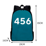 Maxbell Tv Korean Squid Game Backpack Bag Sport Bag Casual School Bag for Boy Girl 456