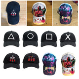 Maxbell Squid Game Baseball Hat Caps Adjustable Snapback Hat Embroidery 1