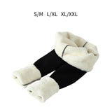 Maxbell Womens Fleece Lined Tights Winter Warm Leggings High Waist Slimming Trousers S M
