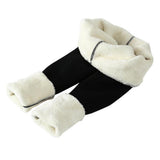Maxbell Womens Fleece Lined Tights Winter Warm Leggings High Waist Slimming Trousers S M