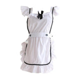 Maxbell Maid Apron Lingerie Uniform Cosplay Costume for Women Gift No knee socks