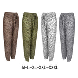 Maxbell Womens Lounge Pants Elastic Waist Lightweight Casual Workout Loose Sweatpant White M
