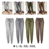 Maxbell Womens Lounge Pants Elastic Waist Lightweight Casual Workout Loose Sweatpant White M