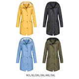 Maxbell Women Hiking Hooded Jacket Outdoor Sport Coat Waterproof Hooded Raincoat M Yellow
