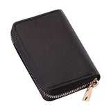 Maxbell Fashion Men Woman PU Leather Money Clip Wallet Credit Card ID Holder black