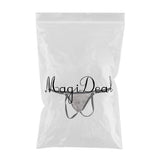 Maxbell Underwear Metal Chain Tassels See-Through T-Back Men's G-String Thongs Black