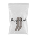 Maxbell Breathable Cotton Mens Knee High Warm Long Winter Thick Socks  Brown