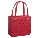 Maxbell Fashion Outdoor EVA Beach Bag Portable Storage Hole Big Bag Basket Red