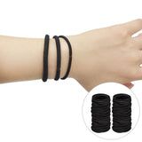 Maxbell 100x Women Hair Ties Anti-Slip Scrunchies Ponytail Holders for Kids 5mm