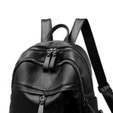 Maxbell PU leather Girls Women Backpack School Shoulder Bag Rucksack Tote Bookbag