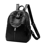 Maxbell PU leather Girls Women Backpack School Shoulder Bag Rucksack Tote Bookbag