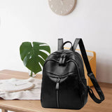 Maxbell PU leather Girls Women Backpack School Shoulder Bag Rucksack Tote Bookbag