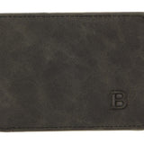 Maxbell Men Wallets Small Money Purses Wallets Dollar Price Top With Coin Bag Black