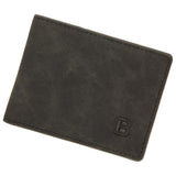 Maxbell Men Wallets Small Money Purses Wallets Dollar Price Top With Coin Bag Black