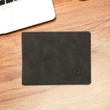 Maxbell Men Wallets Small Money Purses Wallets Dollar Price Top With Coin Bag Black