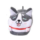 Maxbell Women Slippers Husky Dog House Slipper Bithday Gift Non-Slip Soft Comfy