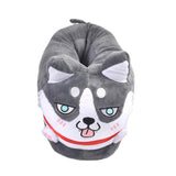 Maxbell Women Slippers Husky Dog House Slipper Bithday Gift Non-Slip Soft Comfy