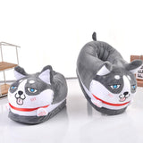 Maxbell Women Slippers Husky Dog House Slipper Bithday Gift Non-Slip Soft Comfy