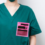 Maxbell Pen Holder Organizer Tool Case Quick Pick Bag for Lab Coat Pencil Pouch Pink