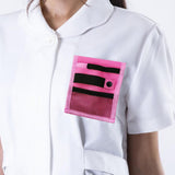 Maxbell Pen Holder Organizer Tool Case Quick Pick Bag for Lab Coat Pencil Pouch Pink