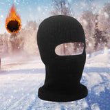 Maxbell Face Mask Riding Winter Beanie Motocross Helmet Balaclava Hood Warm black