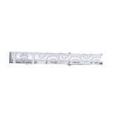 Maxbell Casual Men Tie Clip Bar Clasp Necktie Clasp Pin for Business Office  white