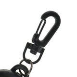 Maxbell 5 Pieces Retractable Keychain Clip Extendable Split Ring Pull Recoil 60cm