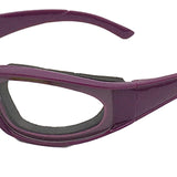Maxbell Practical Onion Goggles Tearless Household Kitchen Gadgets Eyewear Windproof Purple