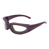 Maxbell Practical Onion Goggles Tearless Household Kitchen Gadgets Eyewear Windproof Purple