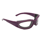 Maxbell Practical Onion Goggles Tearless Household Kitchen Gadgets Eyewear Windproof Purple