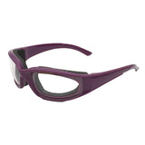 Maxbell Practical Onion Goggles Tearless Household Kitchen Gadgets Eyewear Windproof Purple