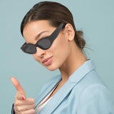 Maxbell Sunglasses Sun Glasses Eyewear Classic Small Frame UV400 for Travel Outdoor Black