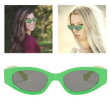 Maxbell Sunglasses Sun Glasses Eyewear Classic Small Frame UV400 for Travel Outdoor Green